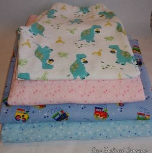 Dinosaur cotton flannel pants